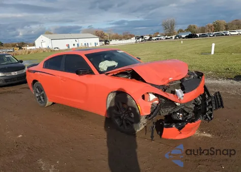 2021 Dodge Charger Sxt из США, поврежденный, VIN 2C3CDXJGXMH602383
